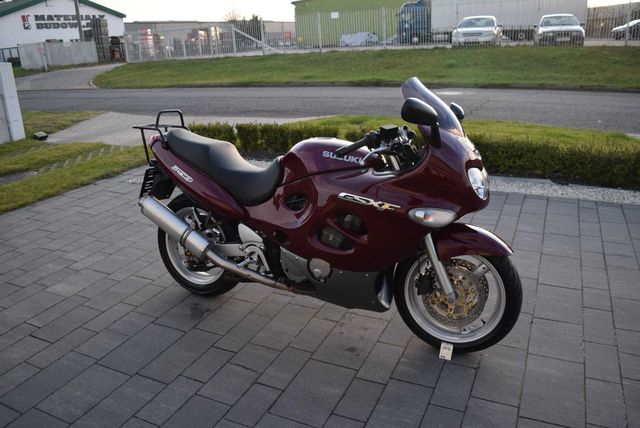 Suzuki GSX 750 F oryginalny stan, BOS, bagażnik, szyba, z Niemiec ***