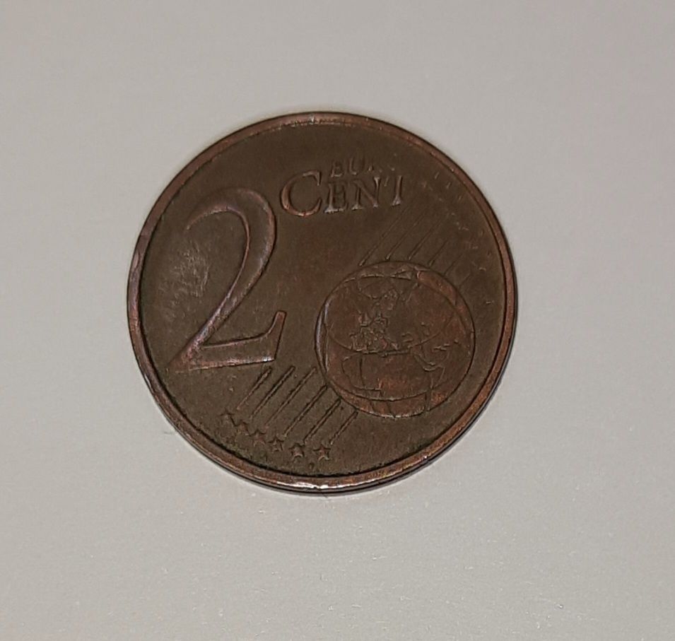 Moedas de colecção em bom estado de conservação.