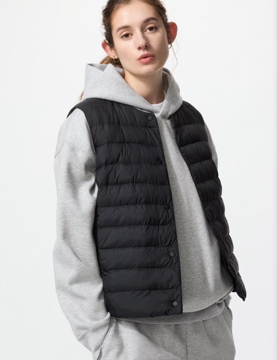 Безрукавка тепла жилетка Uniqlo нова чорна