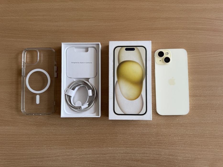 Iphone 15 | 94% kondycji | Jak Nowy | Yellow | Warszawa |