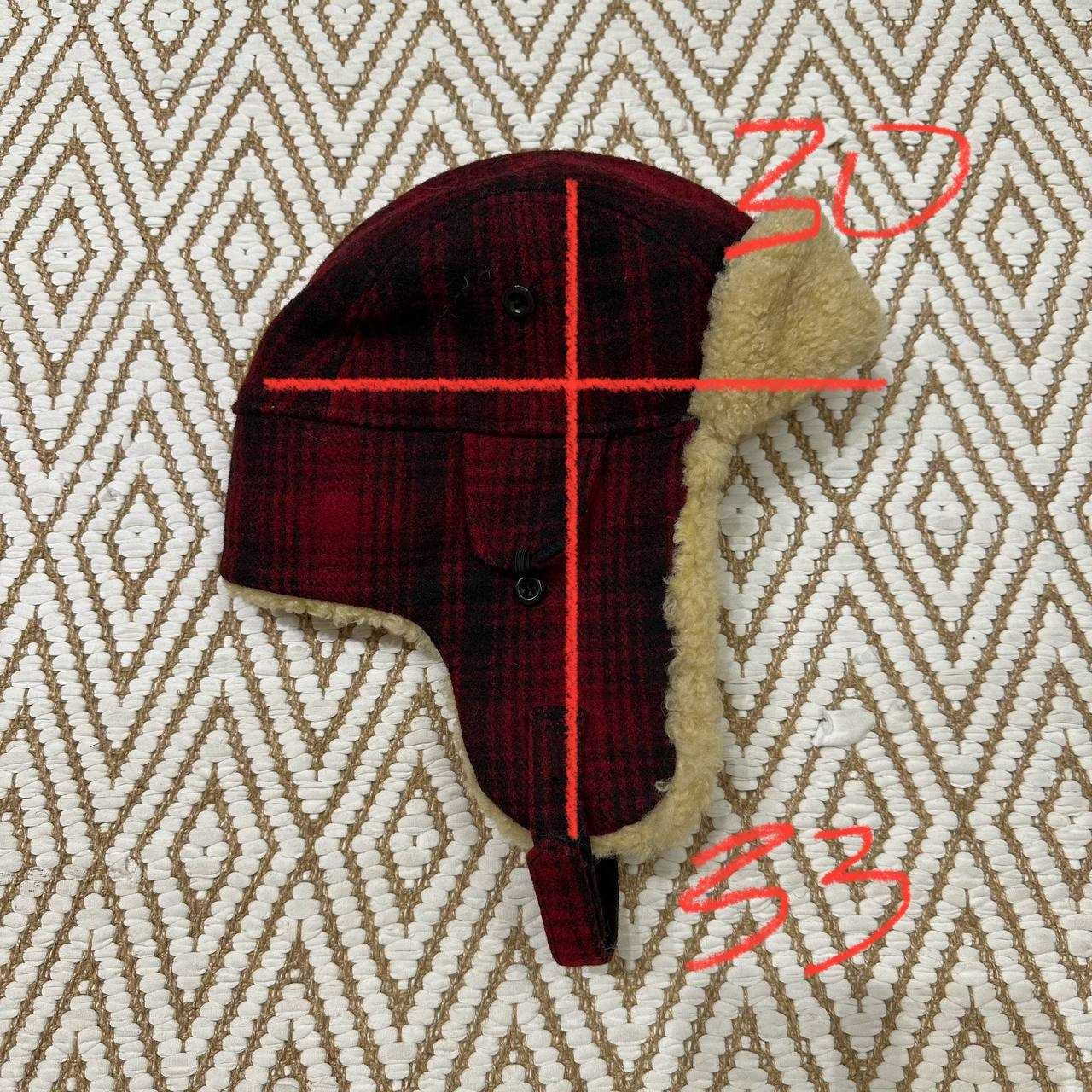 Czapka Woolrich Unisex Heritage Plaid Aviator Wool wełniana ciepła