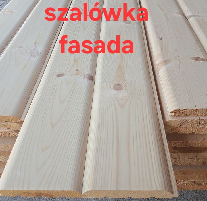 PROMOCJA Deska elewacyjna szalówka fasada, różne grubości i wzory !