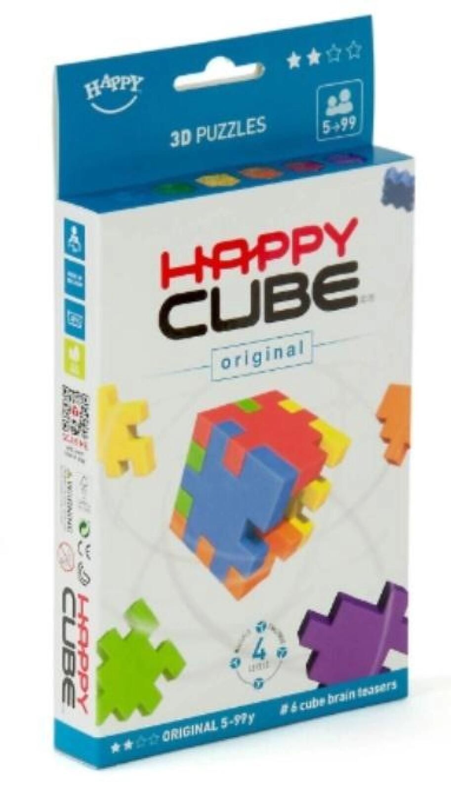 Happy Cube Original (6 części) IUVI Games IUVI Games pudełko,