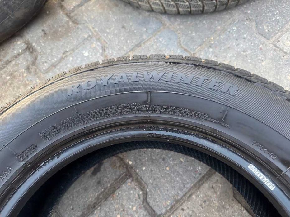 шини скати колеса 195 65 15 Royal Winter 8 mm 2023 p 2 шт зима