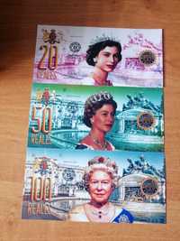 Banknoty kolekcjonerskie Elżbieta II.