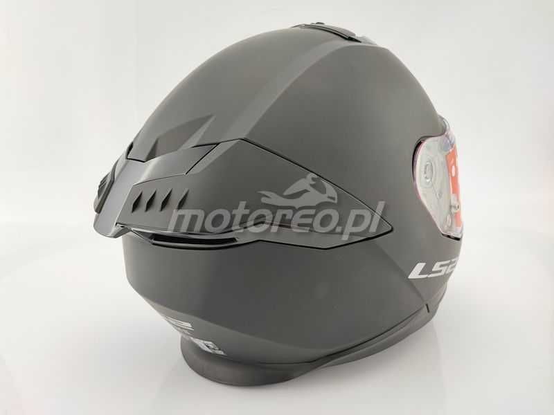 WYPRZEDAŻ Kask Integralny z Blendą LS2 FF808 Stream Evo ll Czarny Mat