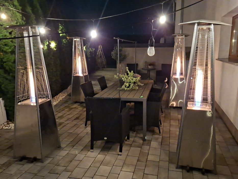 Parasol grzewczy gazowy.