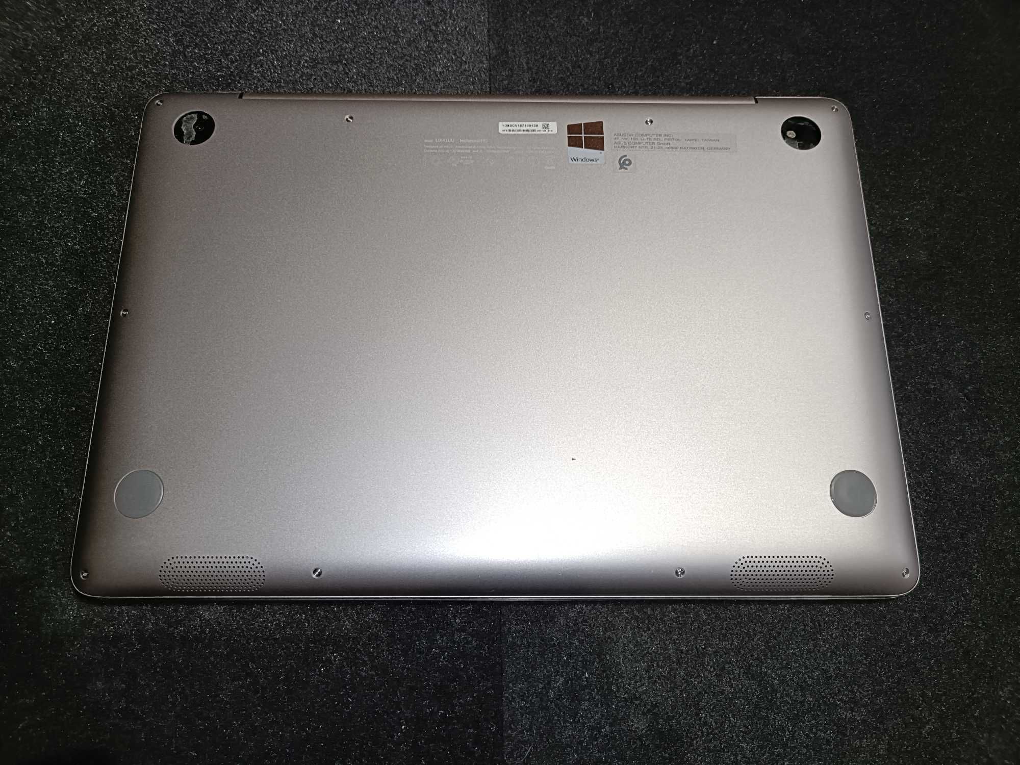 Computador portátil avariado Asus UX410 i7 940MX para peças