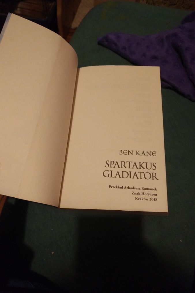 Spartakus tom 1 Gladiator wojownik niewolnik bohater