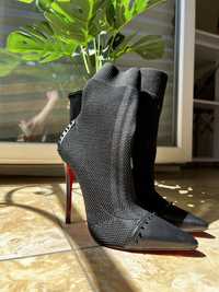 Черевики туфлі CHRISTIAN LOUBOUTIN Nappa  Knit Dovi Dova лабутени