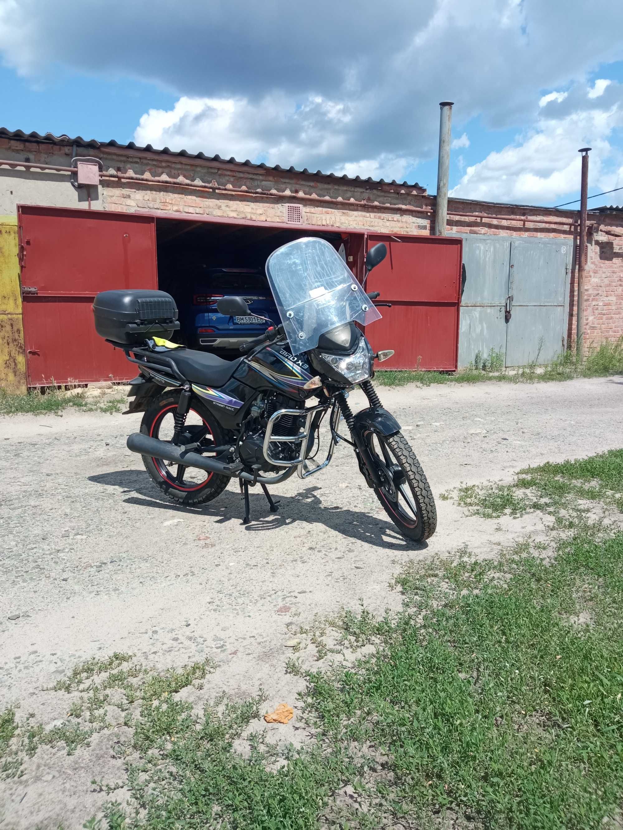 SKYMOTO BIRDX3 Чорний 150 кубов