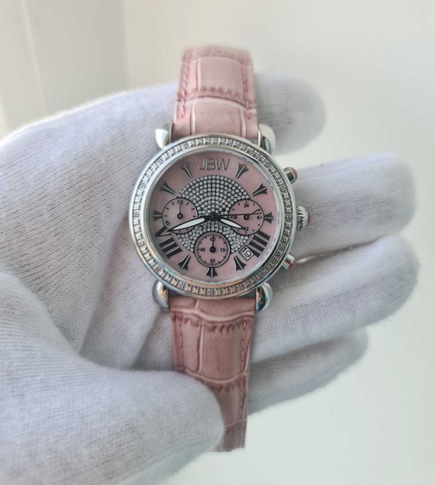 Жіночий годинник JBW JB-6210 Diamond 38mm Chronograph