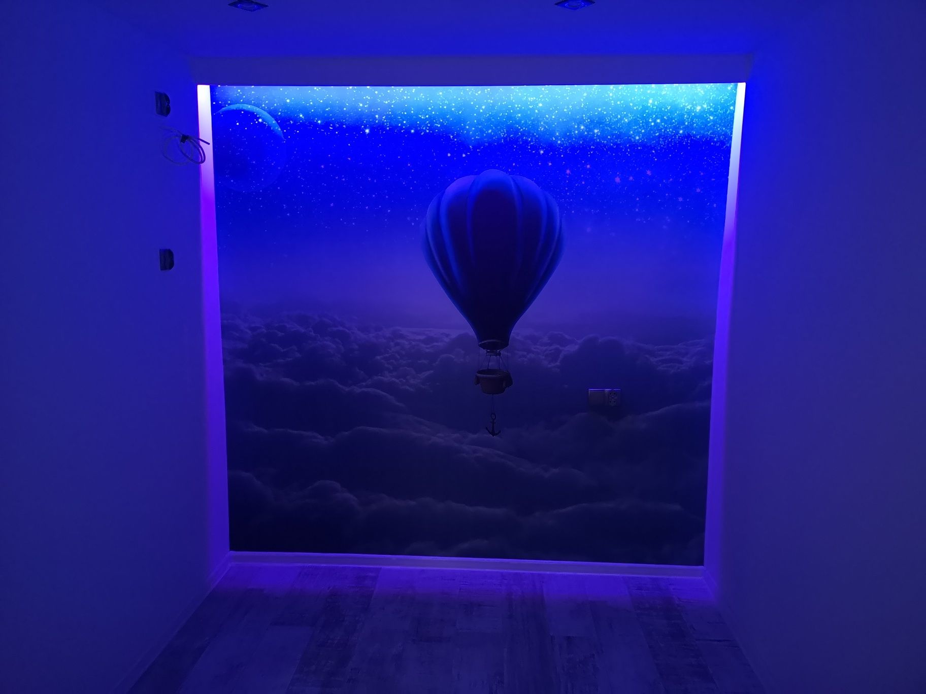 Fototapeta Balon w chmurach