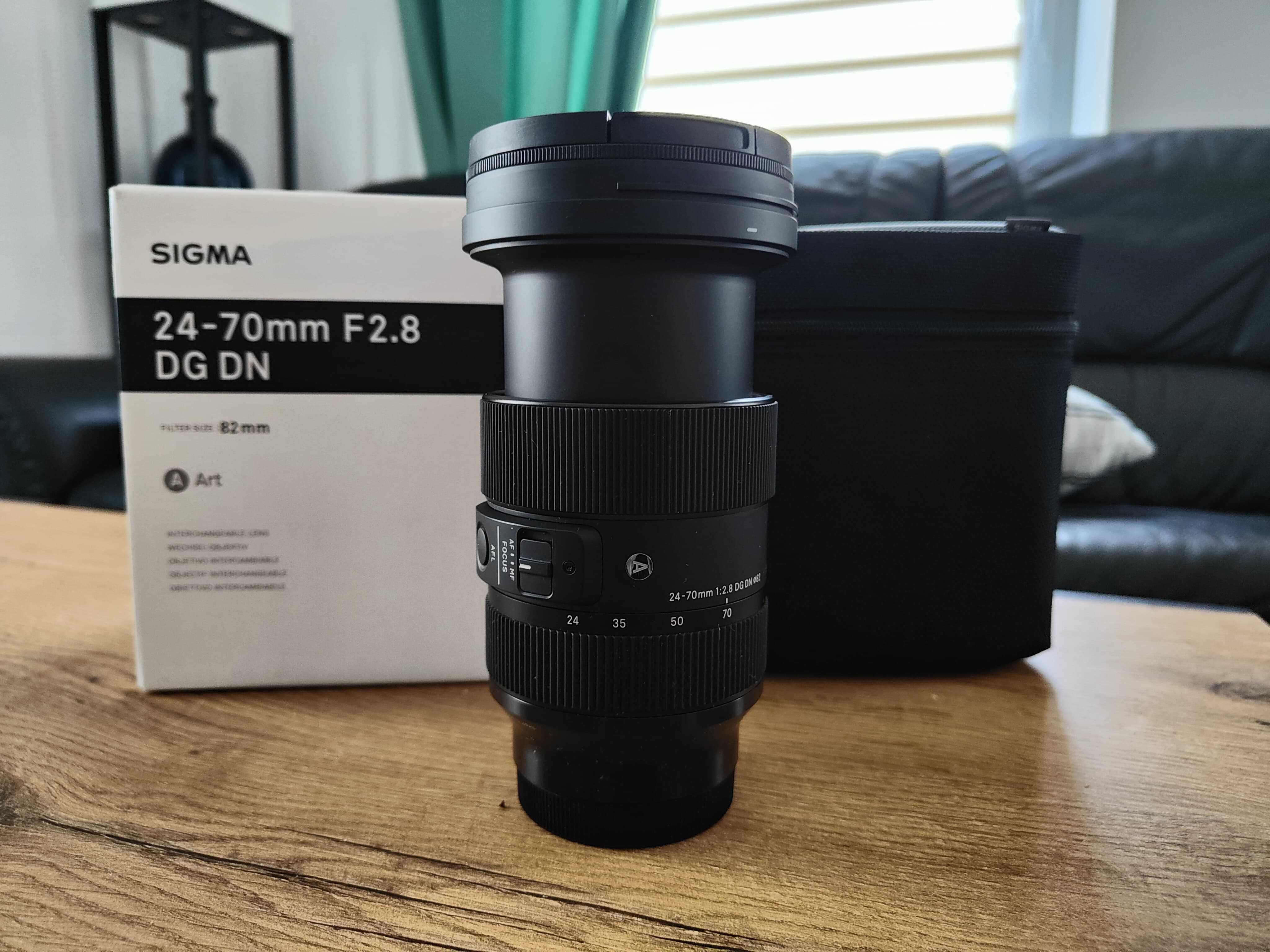 Sigma 24-70mm f/2.8 DG DN ART L-mount Panasonic Lumix, Gwarancja.