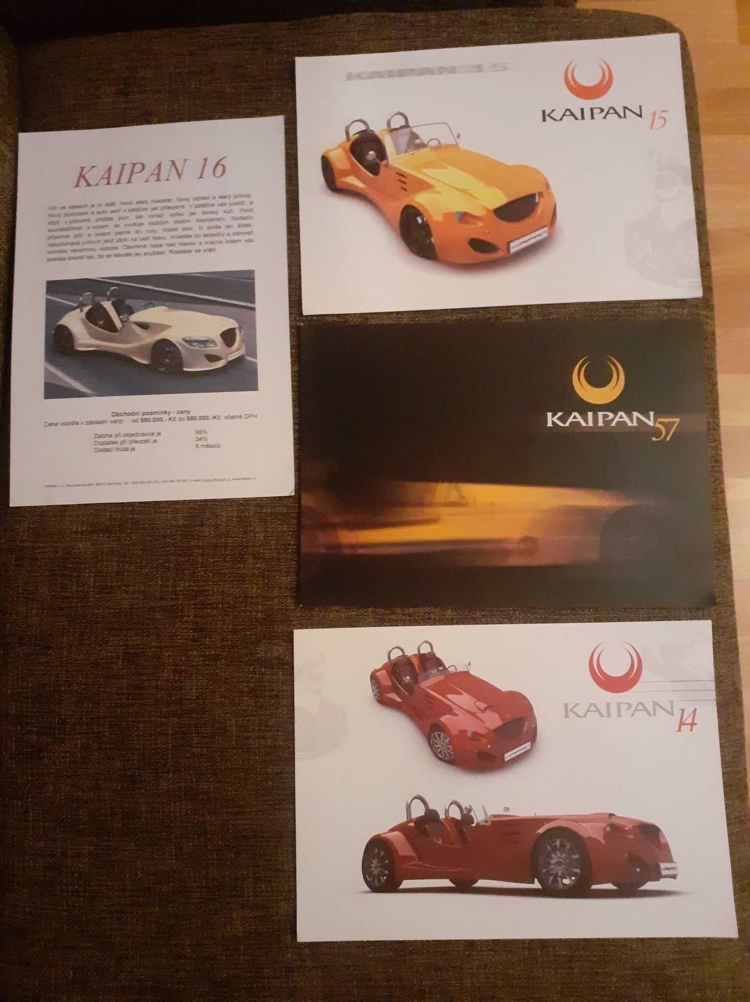 Kaipan Cars 14, 15,16, 57-prospekty