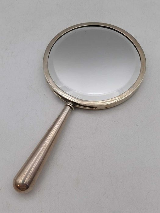 Espelho de Mesa em Prata Portuguesa