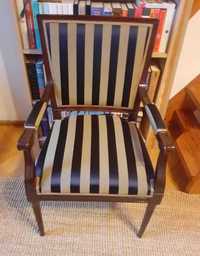Krzesło / fotel w stylu Empire po renowacji