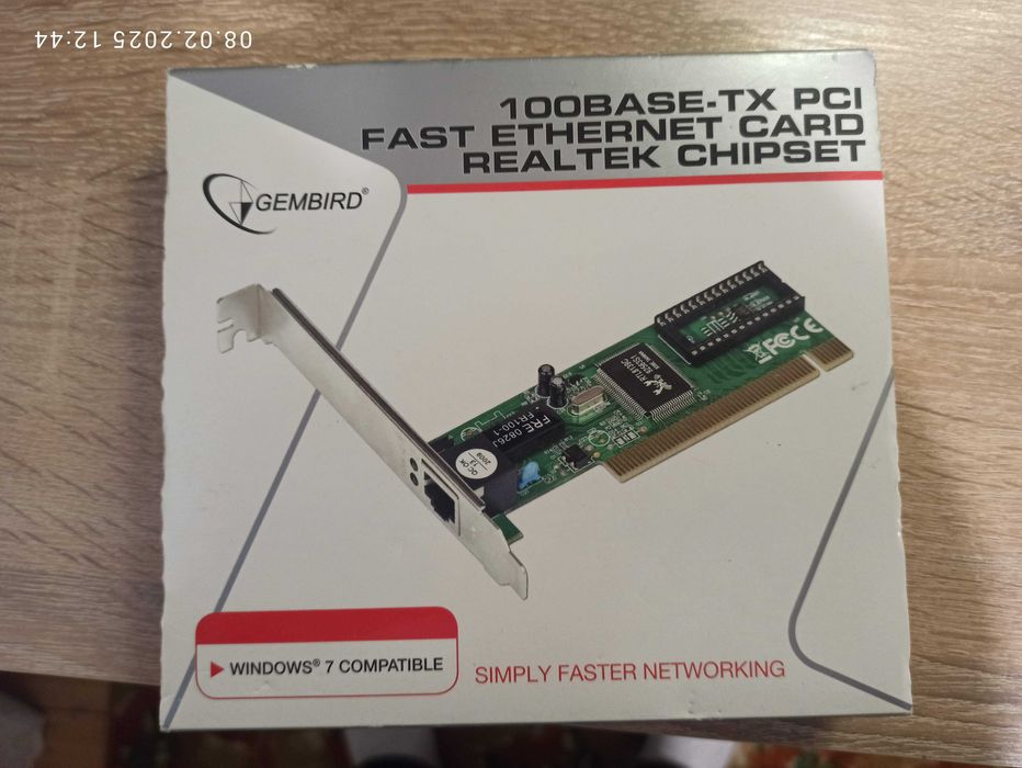 Сетевая карта PCI Gembird 100BASE - TX