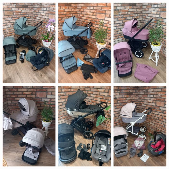 Wózek dziecięcy 2w1 3w1 4w1