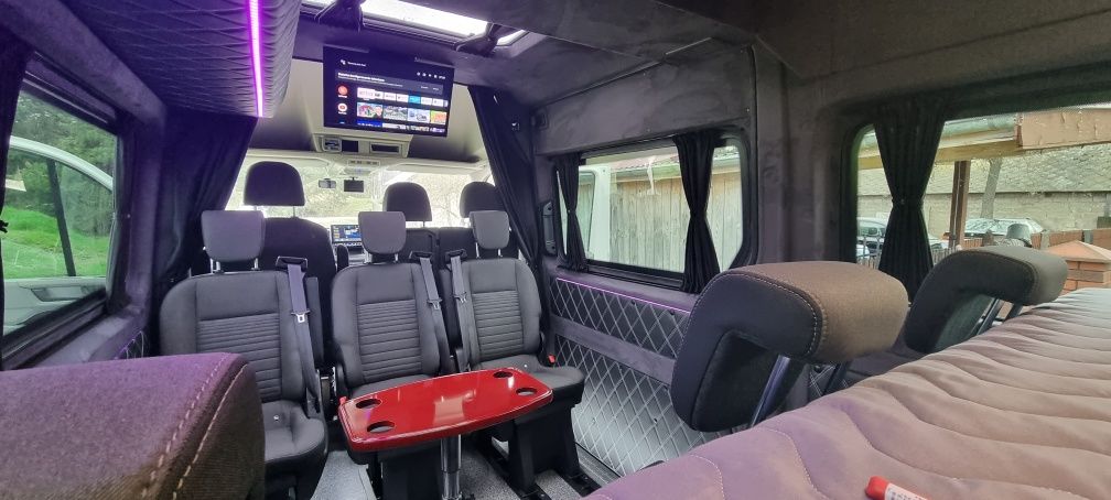 Zabudowa busa homologacja vip Man Sprinter Ducato Master Boxer Iveco