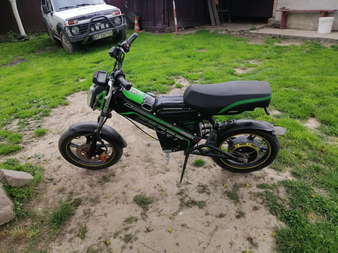 Електро скутер, мотоцикл ROVER cross sport. 1кВт