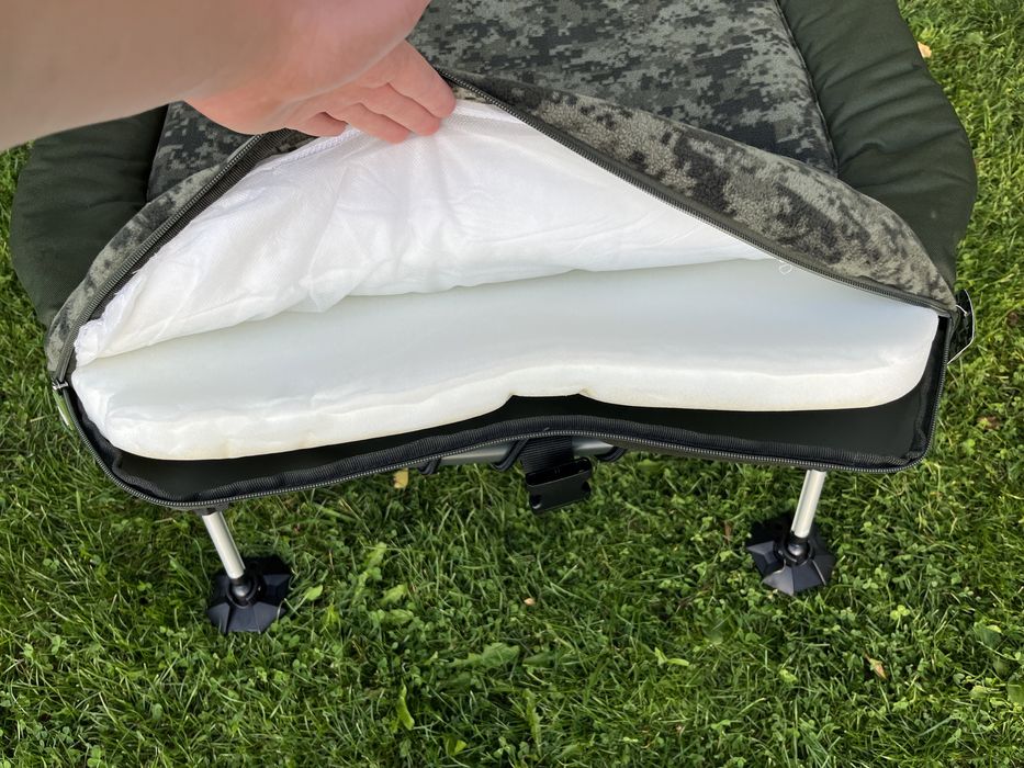 Розкладушка карпова Mivardi CamoCode Flat8 ліжко карпове