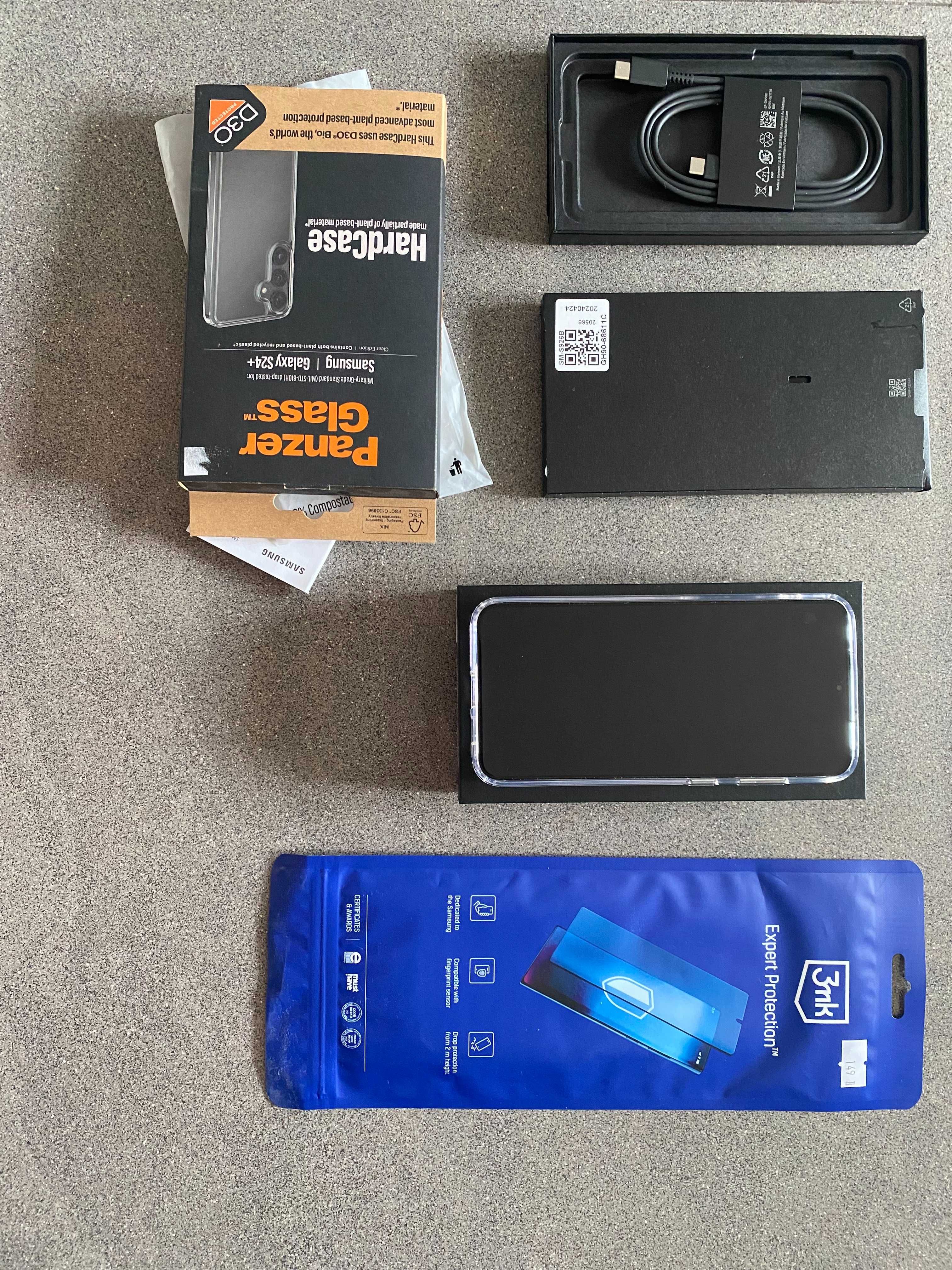 samsung galaxy s24 plus 12/256gb nowy, czarny