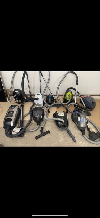 Пилосос порохотяг з Німеччини будівельний садовий з європи  колбовий