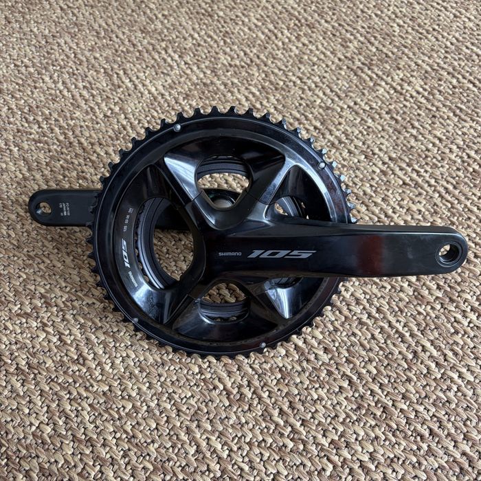 Pedaleira Shimano 105 Precision 3+ potenciómetro 4iii + Apple find my