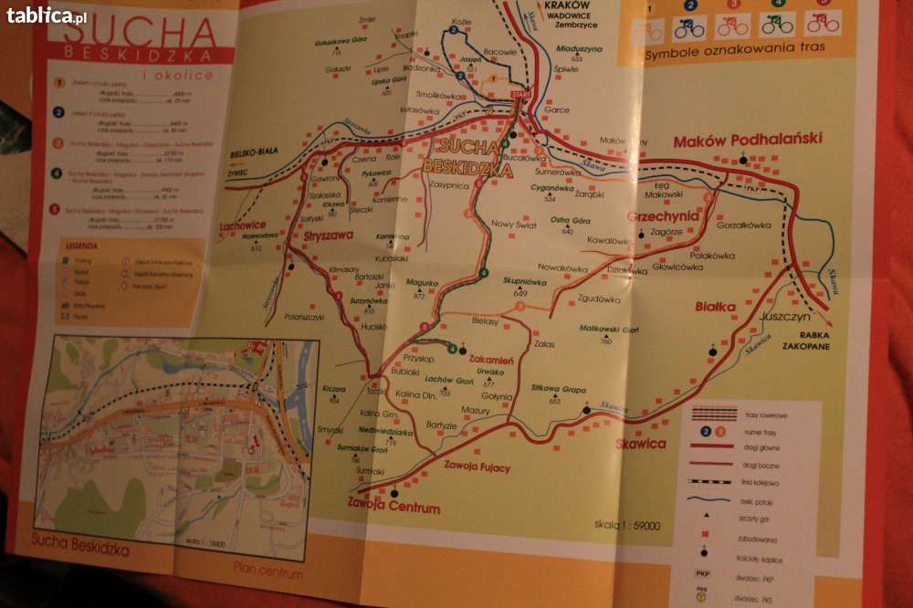 Trasy Rowerowe-Sucha Beskidzka i okolice-mapa-179