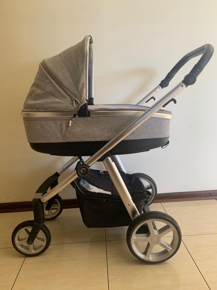 Wózek 2w1 Espiro Next 2.1 melange gray z 2021