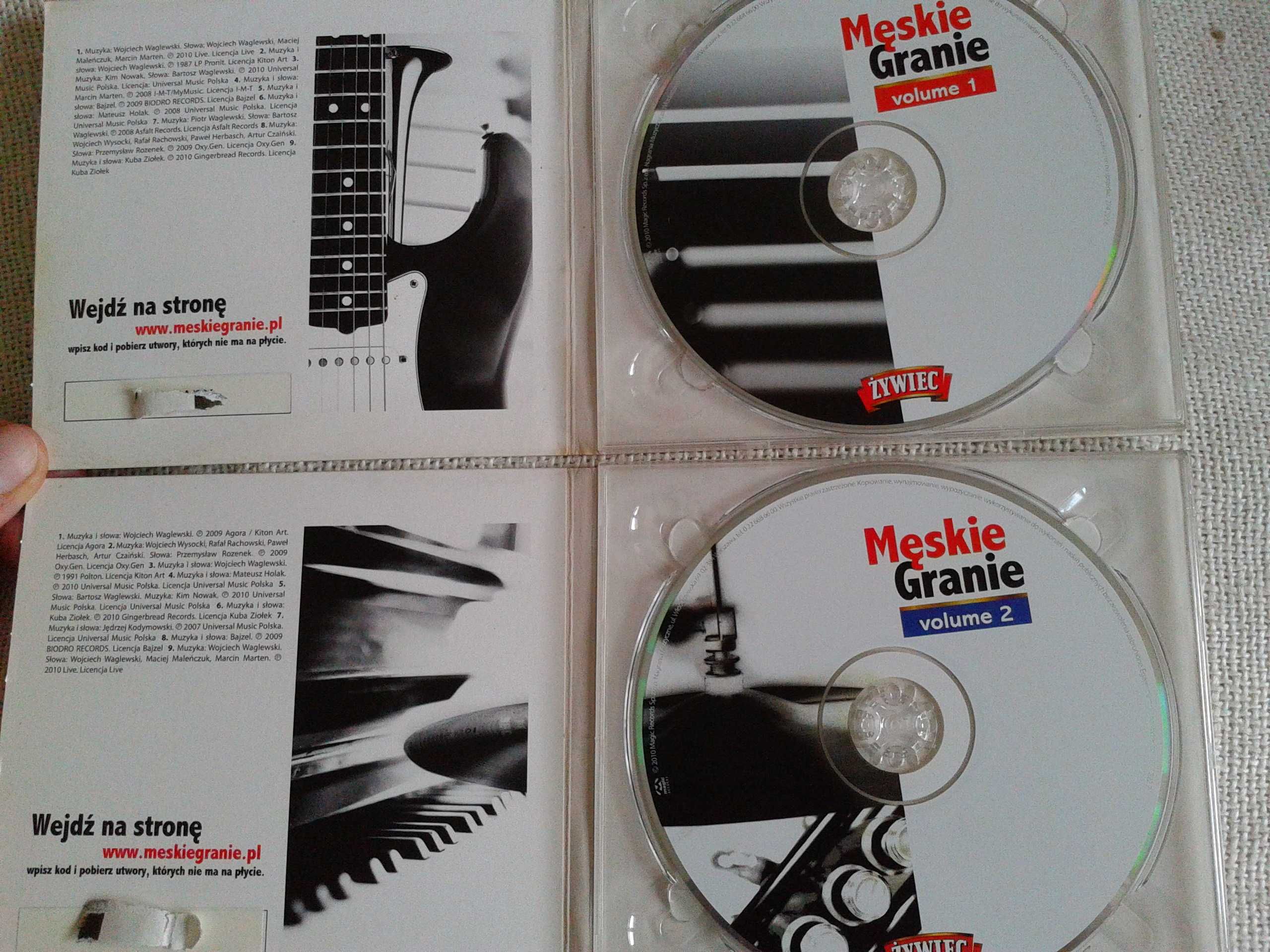 Męskie Granie Volume 1 i 2   CD