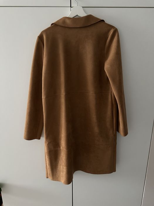 Płaszcz zamszowy Zara