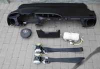 Toyota Yaris tablier airbag cintos