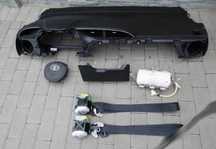 Toyota Yaris tablier airbag cintos