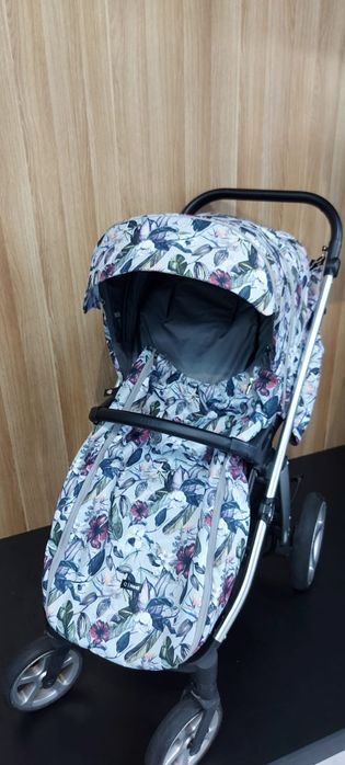 Espiro Next Flowers LIMITOWANY piękna tapicerka - wózek dziecięcy