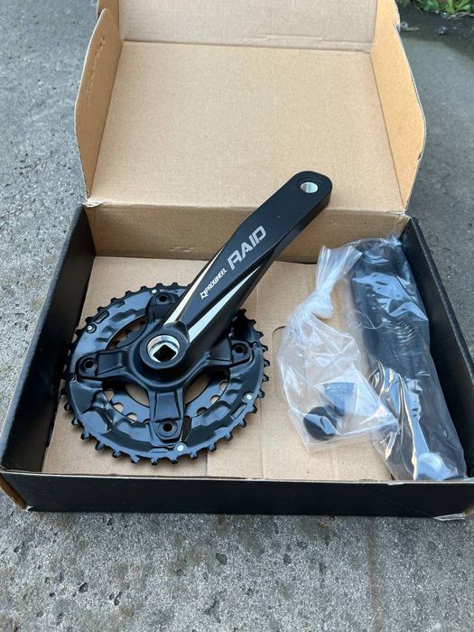 Шатуни комплект Pro Wheel RAID-501 36-22Т