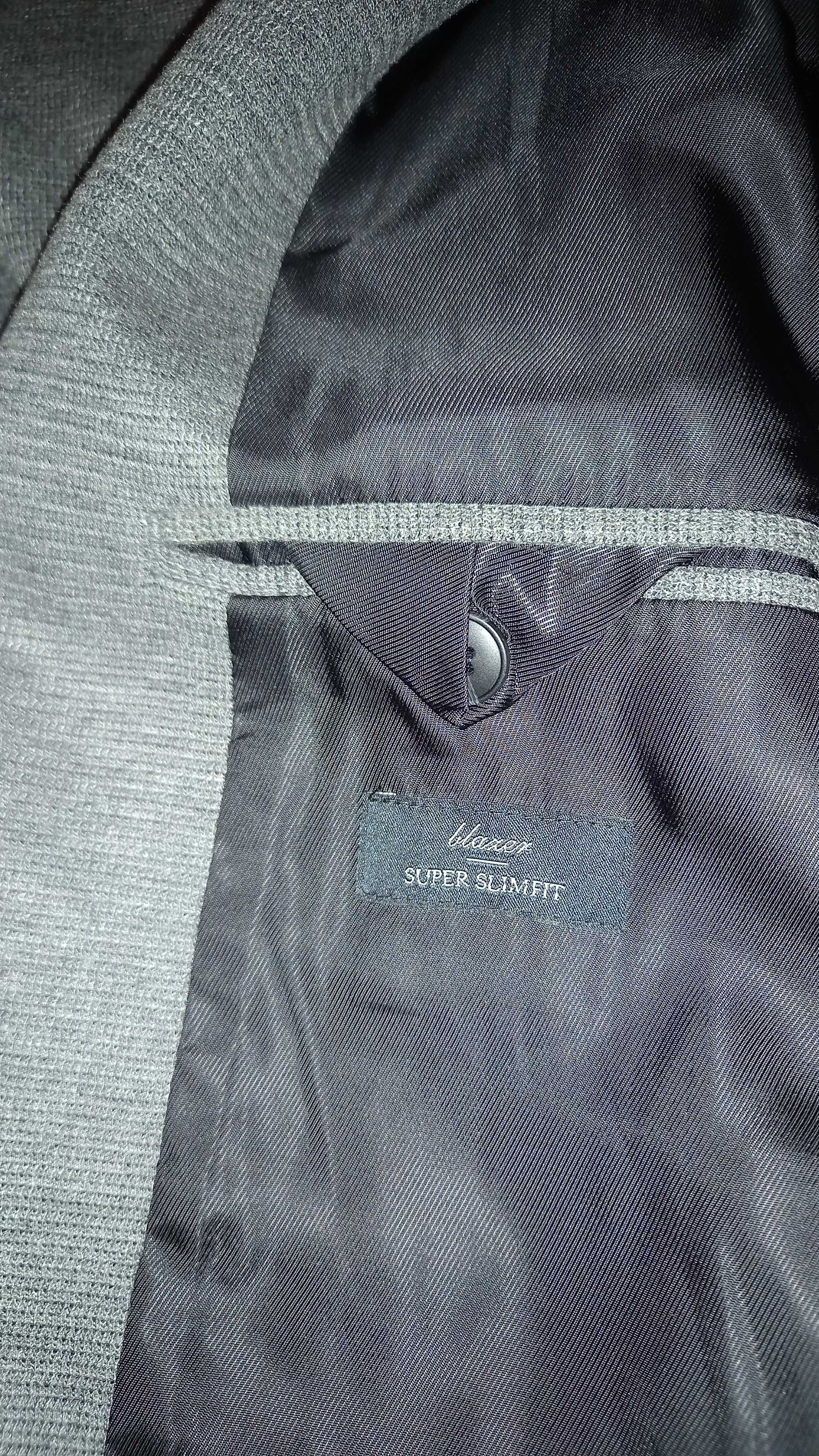 Marynarka męska 52 XL szara Antony Morato