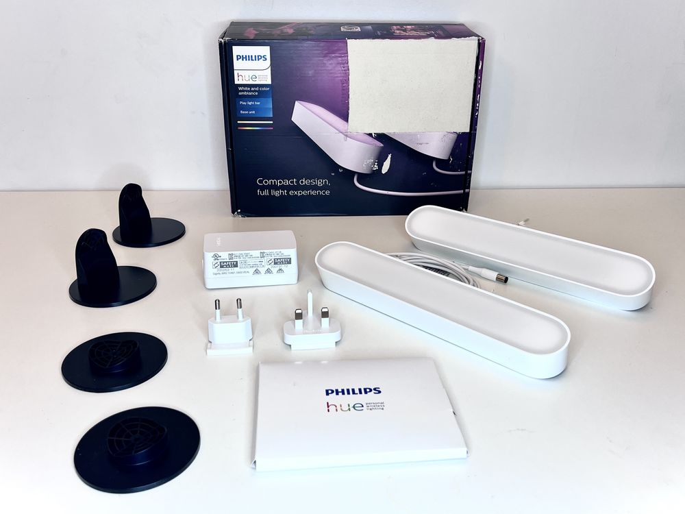 Zestaw 4szt. Philips Hue Play Light Bar color TV Ambilight led smart