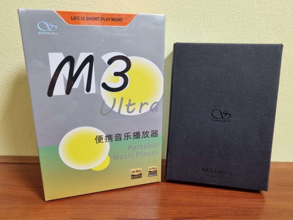 Запаковані‼️ Shanling M3 Ultra Black з чохлом HiRes плеєр, Android 10