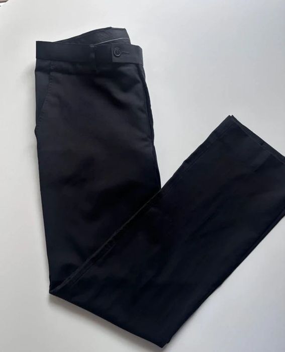 Eleganckie czarne spodnie męskie
