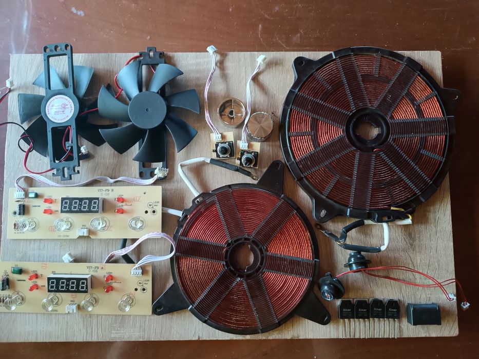 Запчастини до індукційних електроплит