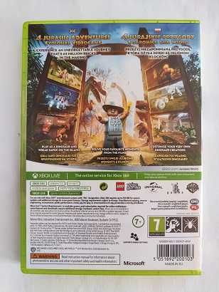 Lego Jurassic World PL Xbox 360 X360