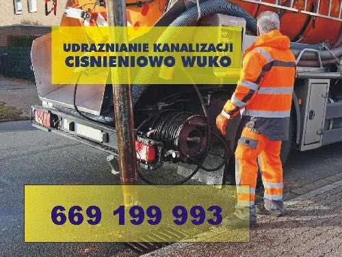 Wuko Mikołów Przepychanie Udrażnianie Kanalizacji Mikołów