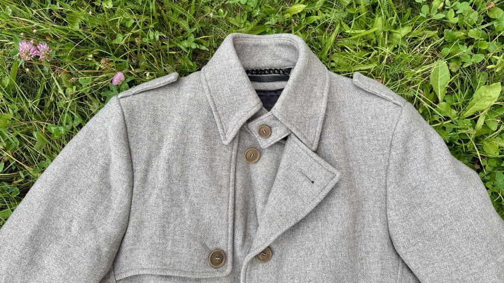 Чоловіче зимове шерстяне пальто, тренч Drykorn skopje trench