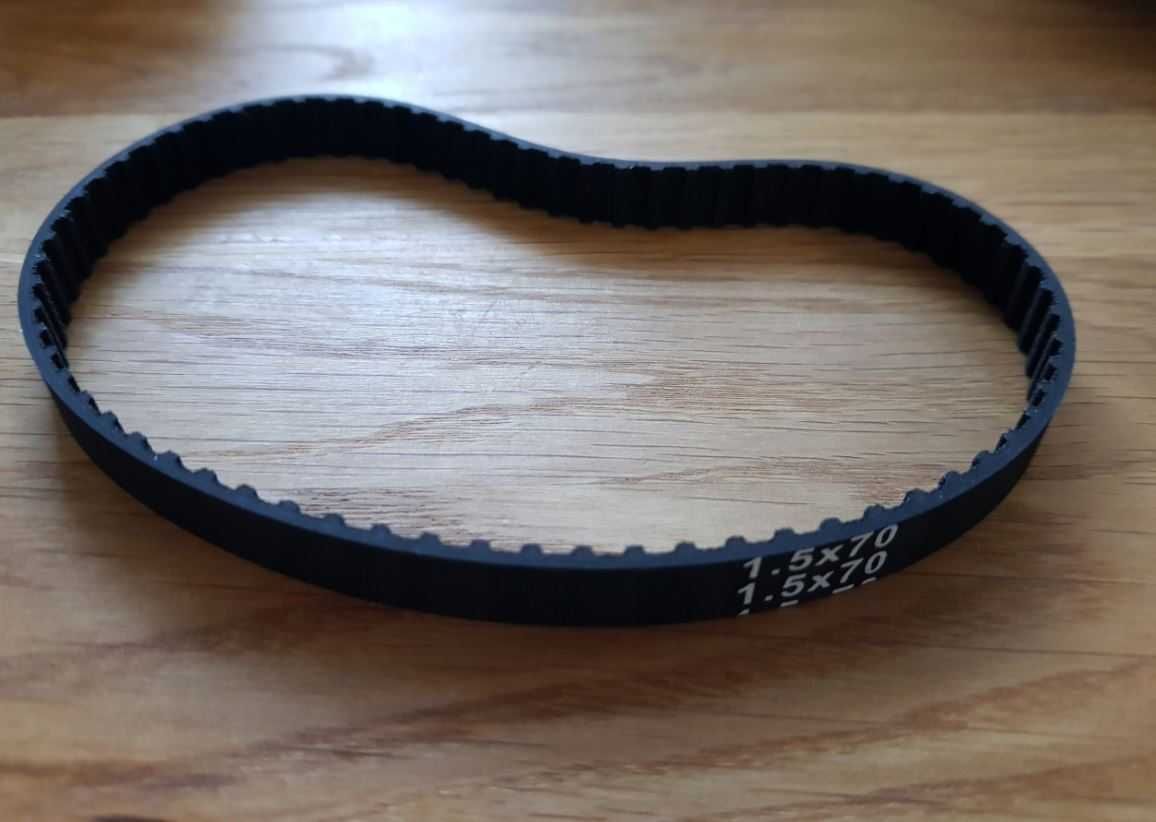 Pas zębaty do mini tokarki 1.5M x 70T x 10 mm