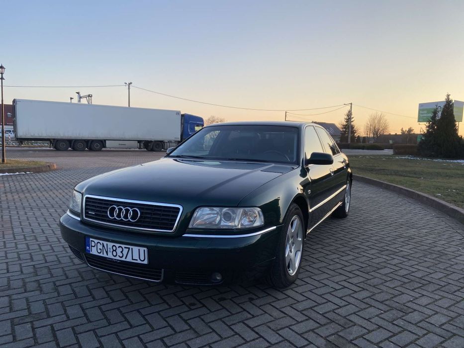 Audi A8 D2 FL V8 Quattro 4X4 Świetny Stan, Solar, Navi, Recaro, PDC