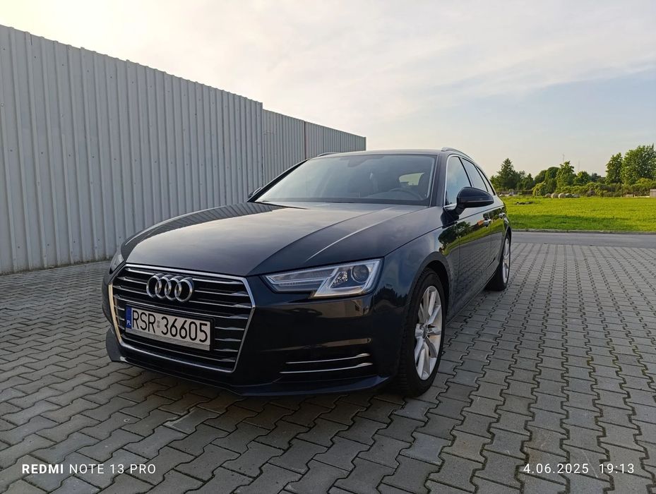 Audi A4 Avant B9 2.0 TDI Bezwypadkowe-Virtual-Ambiente-Ledy-Bang Olfsen-Piękna!