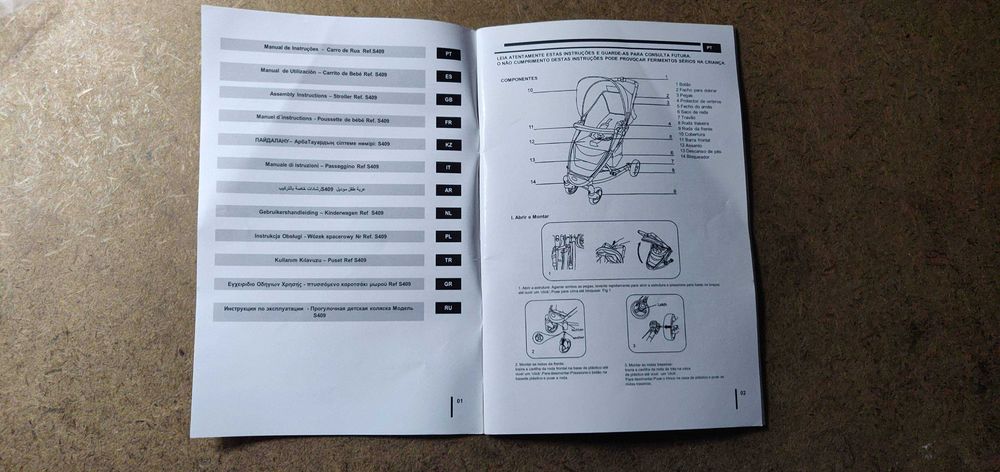 Vendo Carrinho e Ovo/Babycoque de Bebé Zippy Safe