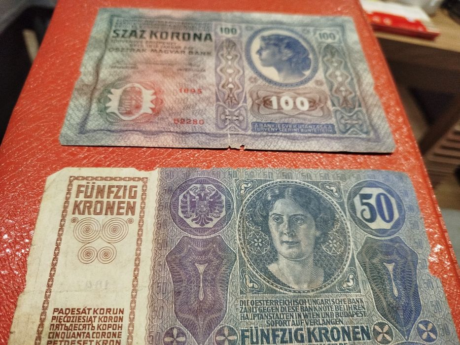 Stare banknoty austro,-wegry